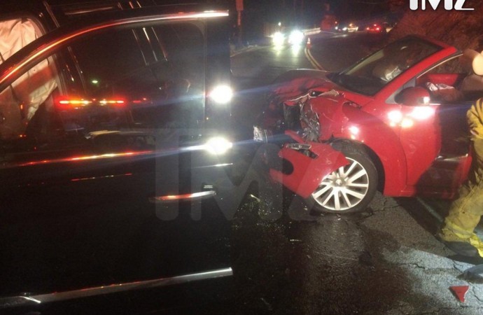 Calvin Harris in Car Crash