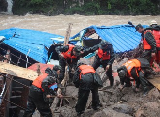 Landslide in Southern China