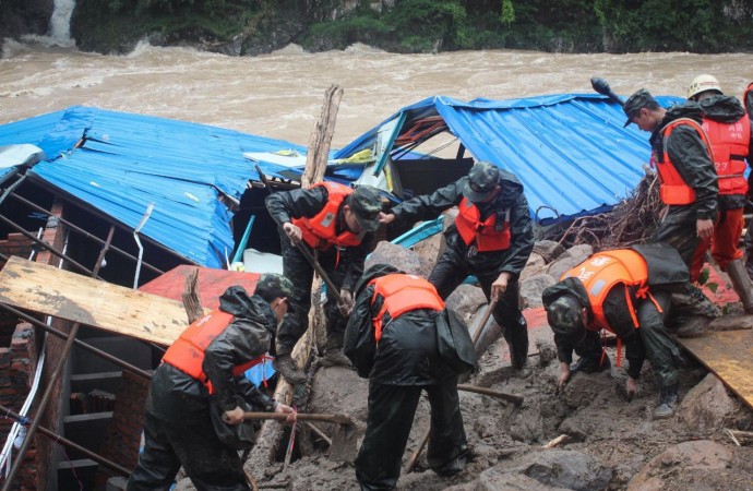 Landslide in Southern China